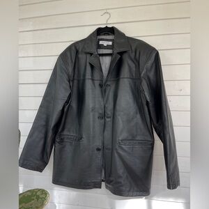 Men’s leather jacket like new